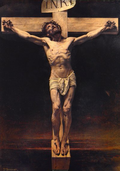 Cristo en la cruz de Leon Joseph Florentin Bonnat